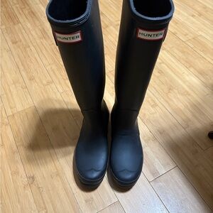Hunter Classic Black Waterproof Boots